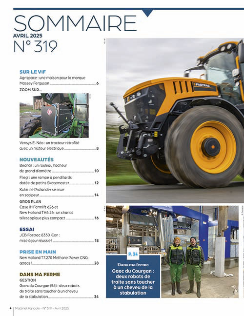 NUMERO 319 MATERIEL AGRICOLE
